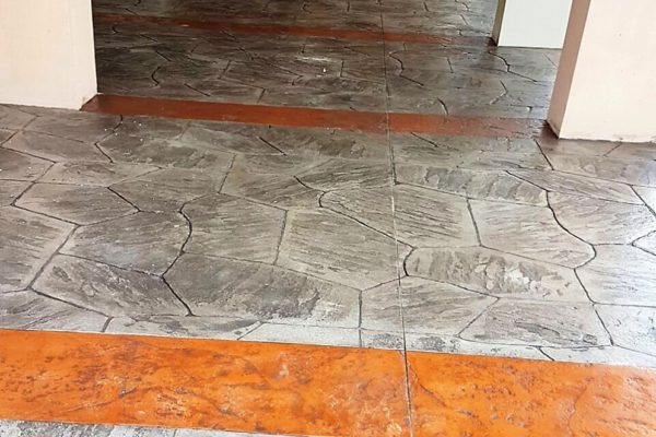 stamped-concrete